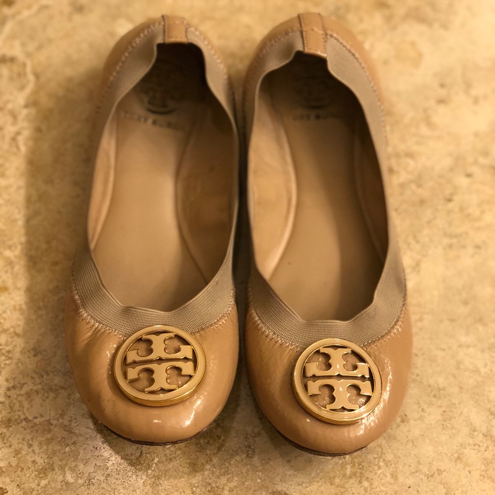 Caroline nude Tory Burch Flats 5.5